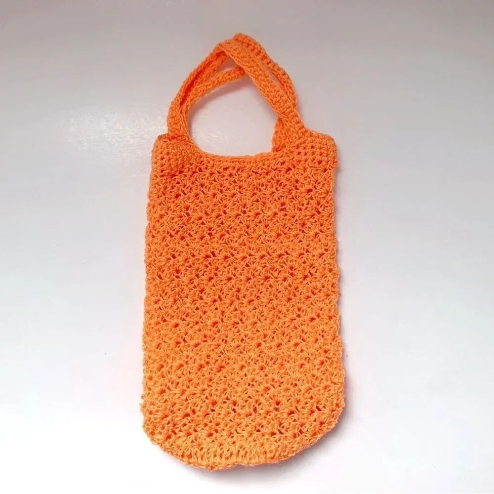 🧶Crochet Bottle Case with Handle